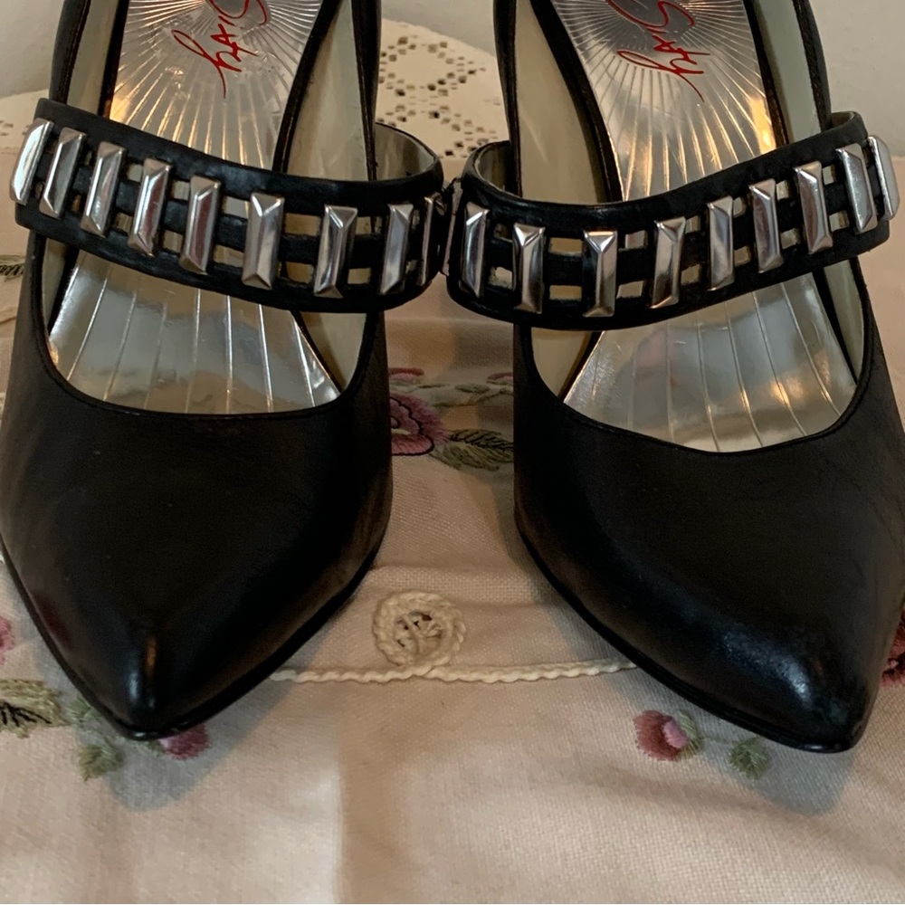 Miss Sixty Black Stiletto Pumps - Picture 5 of 13